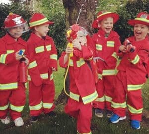 brandweer kinderfeestje