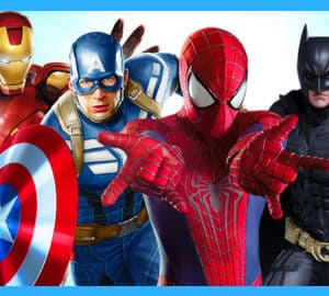 superhelden kinderfeest