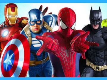 superhelden kinderfeest