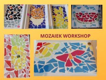 WORKSHOP MOZAIEKEN OP LOCATIE